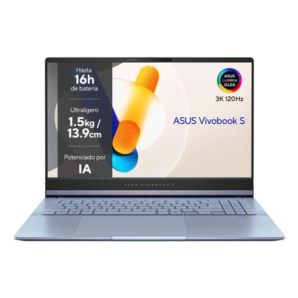 Asus Sistemas Vivobook S 15 Oled S5506ma-ma111w 15.6´´ Ultra 7-155h/16gb/1tb Ssd Laptop  Spanish QWERTY