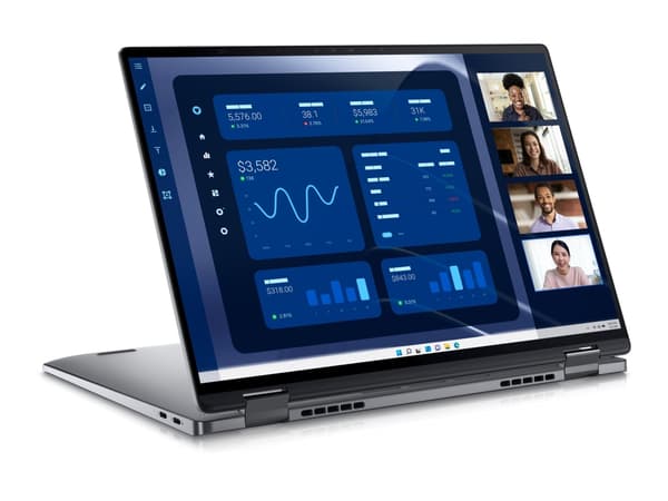 DELL Latitude 9450 2-in-1, Intel Core Ultra 7, 35.6 cm (14"), 2560 x 1600 pixels, 16 GB, 512 GB, Windows 11 Pro