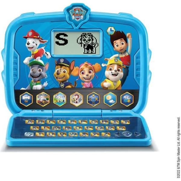 VTECH Educational Tablet Computer - Paw Patrol - Lämplig för barn från 3 år och uppåt - Blå