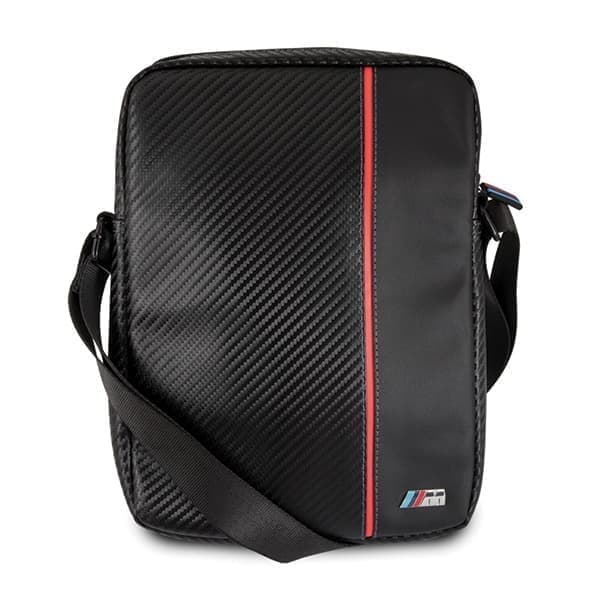 BMW laukku BMTB8CAPRBK Tablet 8" musta/musta Carbon / Red Stripe