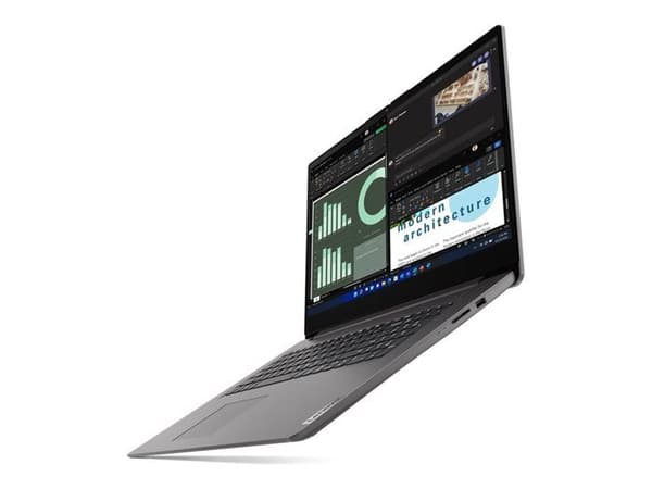 Kort beskrivning: Laptop Lenovo V17 G4 med 180° gångjärn, Intel Core i5-13420H, Windows 11 Pro, kort