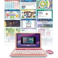 Miniatyrbild 6 av 8: VTECH Genio barndator - AZERTY tangentbord, mus, 5'' skärm, 8GB minne - Rosa