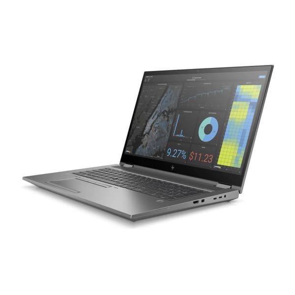 BEGAGNAD HP ZBook Fury 17 G7 17.3" Full HD i7 (gen 10) 32GB 512GB SSD RTX 3000 Win 11 Pro Grå Klass B