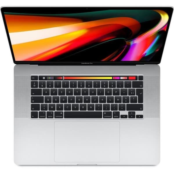 MacBook Pro Touch Bar 16" Core i7 2,6 Ghz 16 GB 512 GB SSD Silver (2019) - Nytt batteri - Renoverad - Utmärkt skick- REFURBISHED