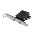 Miniatyrbild 2 av 4: Wifi-kort - Asus - PCE-BE92BT - Wi-Fi 7 - Bluetooth 5.4 - 2 externa antenner
