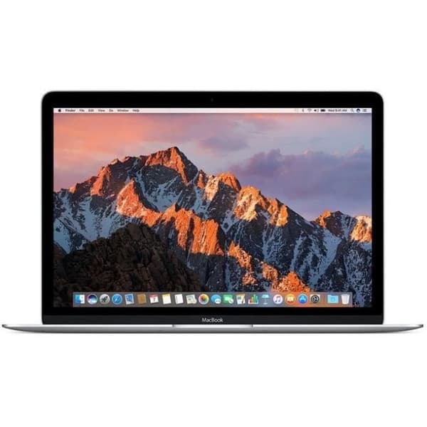 MacBook Retina 12" " Core M3 1,2 Ghz 8 GB 256 GB SSD Silver (2017) - Nytt batteri - Renoverad - Utmärkt skick- REFURBISHED