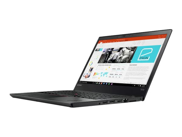 Lenovo ThinkPad T470 - Intel Core i5 - 7200U / inntil 3.1 GHz - Win 10 Pro - HD Graphics 620 - 8 GB RAM - 256 GB SSD - 14" 1920 x 1080 (Full HD) - Gi