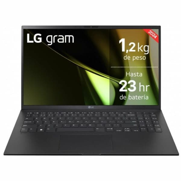 Laptop LG 15Z90S-G.AD78B 15" 15,6" Intel Evo Core Ultra 7 155H 32 GB RAM 1 TB SSD Espanjalainen Qwerty musta