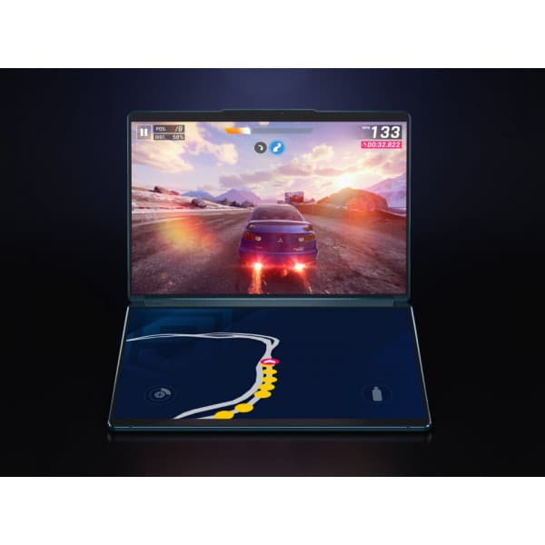 Lenovo Yoga Book 2X13 13,3" -kannettava, Win 11 Pro, sinivihreä (83FF000MMX)