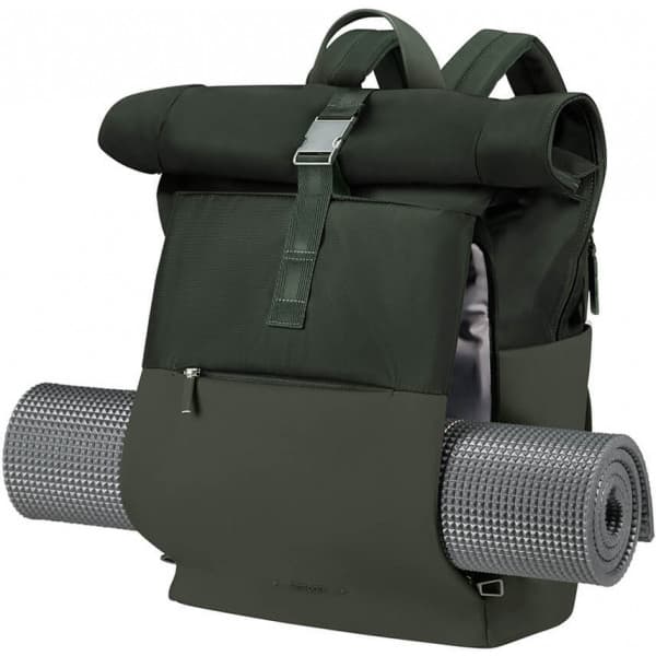Samsonite 4Pack Rolltop 15,6" ryggsäck, skoggrön