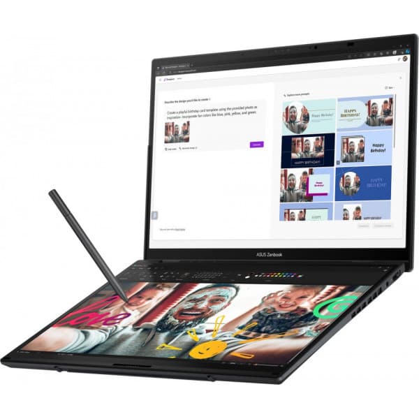 Asus Zenbook Pro 14 Duo OLED 14" bärbar dator, Win 11 (UX8406MA-PURE19)