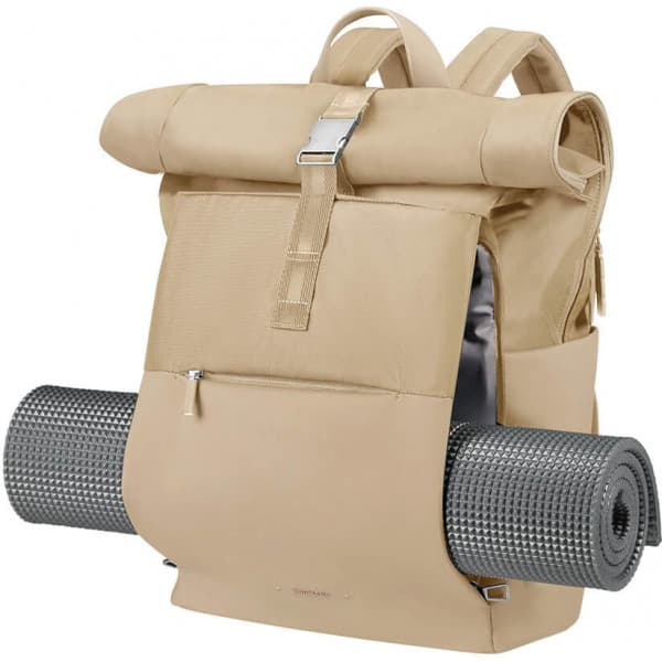 Samsonite 4Pack Rolltop 15,6" -reppu, hiekka