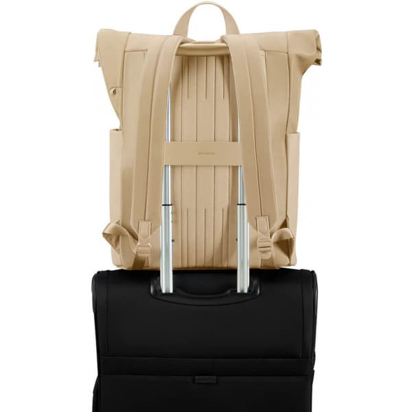 Samsonite 4Pack Rolltop 15,6" -reppu, hiekka