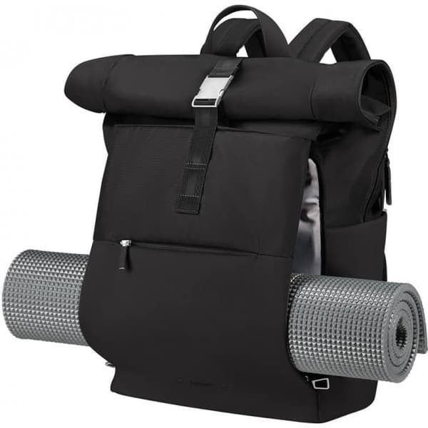 Samsonite 4Pack Rolltop 15,6" -reppu, musta