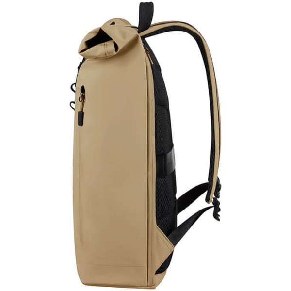 Samsonite Coatify Biz Rolltop 15,6" -reppu, hiekka