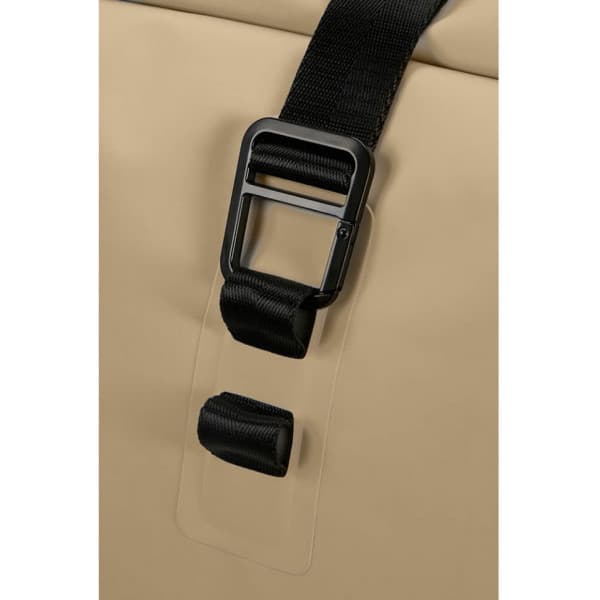 Samsonite Coatify Biz Rolltop 15,6" -reppu, hiekka