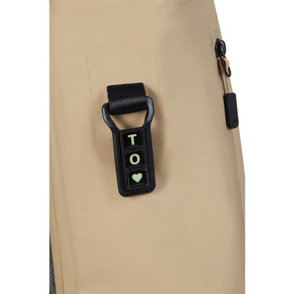 Samsonite Coatify Biz Rolltop 15,6" -reppu, hiekka