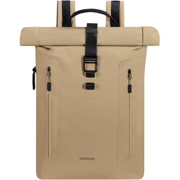 Samsonite Coatify Biz Rolltop 15,6" -reppu, hiekka