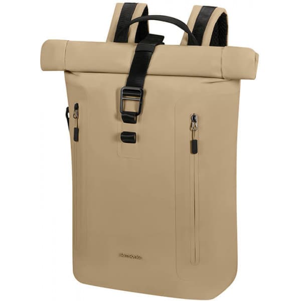 Samsonite Coatify Biz Rolltop 15,6" -ryggsäck, sand
