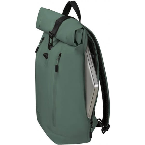 Samsonite Coatify Biz Rolltop 15,6" rygsæk, grøn