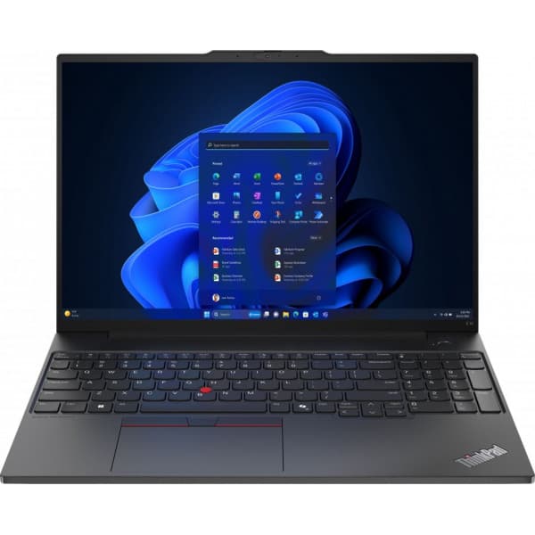 Lenovo ThinkPad E16 Gen 2 - 16" bærbar computer, Win 11 Pro (21MA002PMX) Sort