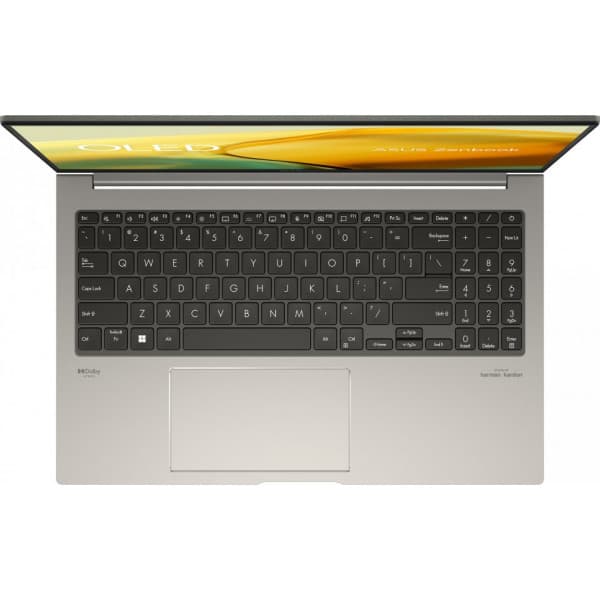Asus Zenbook 15 OLED 15,6" bærbar, Win 11 (UM3504DA-PURE14)