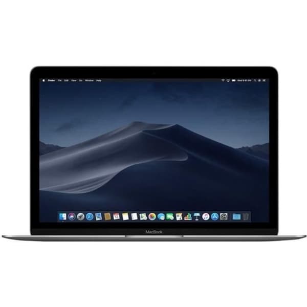 MacBook Retina 12" " Core M3 1.2 Ghz 8 GB 256 GB SSD Space Grey (2017) - Nytt batteri - Renoverad - Mycket bra skick- REFURBISHED