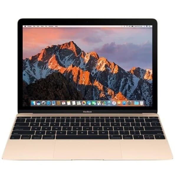 MacBook Retina 12" Core M3 1.1 Ghz 8 GB 256 GB SSD Gold (2016) - Nytt batteri - Renoverad - Utmärkt skick- REFURBISHED