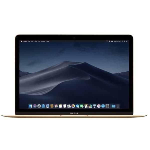 MacBook Retina 12" Core M3 1.1 Ghz 8 GB 256 GB SSD Gold (2016) - Nytt batteri - Renoverad - Utmärkt skick- REFURBISHED