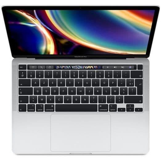 MacBook Pro Touch Bar 13" Core i5 1,4 Ghz 8 GB 256 GB SSD Silver (2020) - Nytt batteri - Renoverad - Mycket bra skick- REFURBISHED