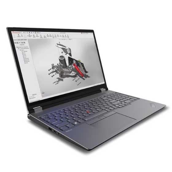 Lenovo Idg P16 G2 16´´ I7-13700/16gb/512gb Ssd/rtx A1000 Bærbar Computer Sort Spanish QWERTY Sort