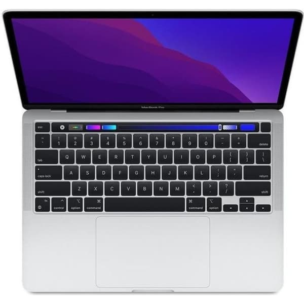 MacBook Pro Touch Bar 13" 2020 Apple M1 3,2 Ghz 8 GB 256 GB SSD Silver - Renoverad - Bra skick- REFURBISHED