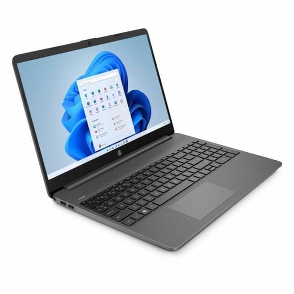 Laptop HP 15s-fq0024nf 15,6" Intel Celeron N4120 4 GB RAM 128 GB SSD Azerty Ranska