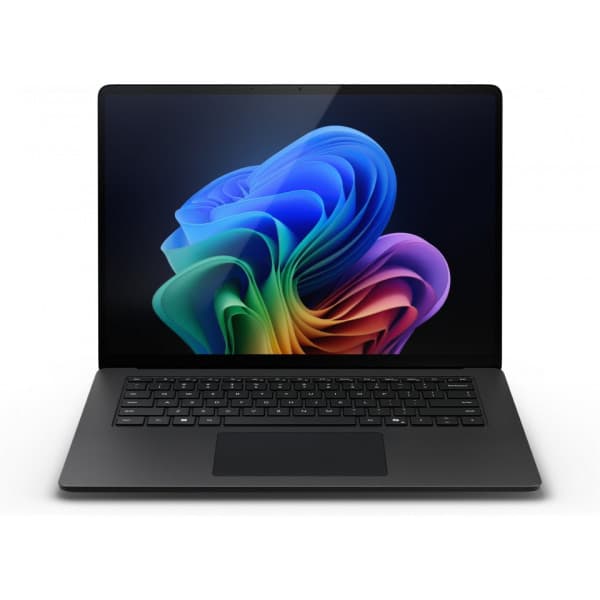 Microsoft Surface Laptop Copilot+ 15" bærbar, Win 11 Pro, sort (Commercial)