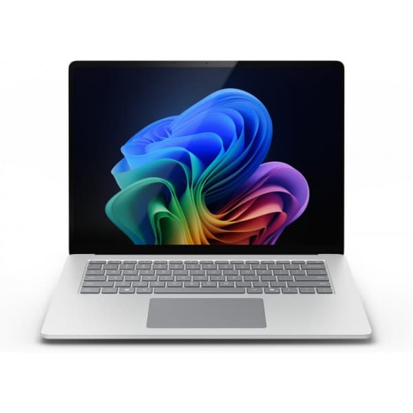 Microsoft Surface Laptop Copilot+ 15" bærbar, Win 11 Pro, platin (Commercial)