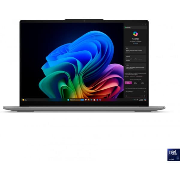 Lenovo Yoga Slim 7 Aura Edition 15,3" bærbar, Win 11, grå (83HM0007MX)