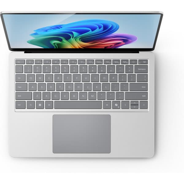 Microsoft Surface Laptop Copilot+ 13,8" -bärbar, Win 11 Pro, platin