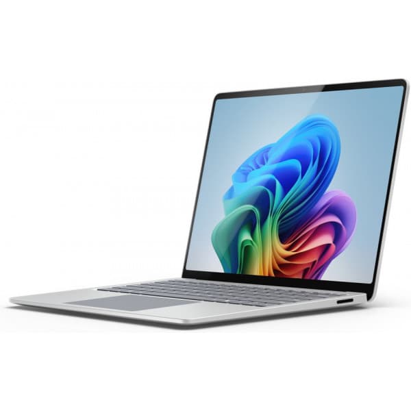 Microsoft Surface Laptop Copilot+ 13,8" -bärbar, Win 11 Pro, platin Platina