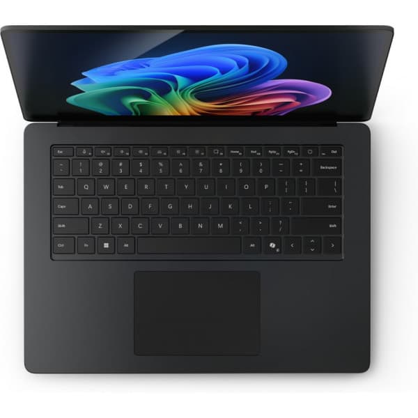 Microsoft Surface Laptop Copilot+ 15" bærbar, Win 11 Pro, sort (Erhverv)