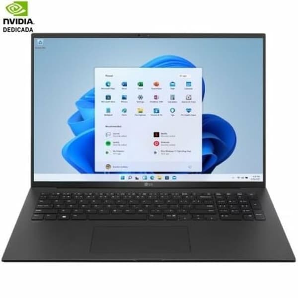 Bärbar dator LG 17Z90R-E.AD78B 17" Intel Core i7-1360P 32 GB RAM 1 TB SSD NVIDIA GeForce RTX 3050 Svart