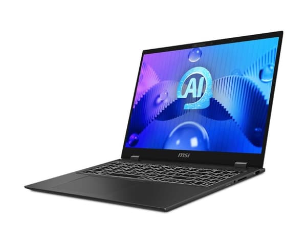 Prestige kannettava tietokone (16 ai evo b1m, CPU core ultra, u7-155h, 3800 mhz, 16", 2560x1600, ram 32gb, lpddr5, 6400 mhz, SSD 1tb), Msi