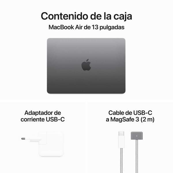 Apple Macbook Air 15´´ M3 8cpu 8gpu/24gb/512gb Ssd  Spanish QWERTY