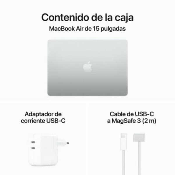 Bärbar dator Apple MRYP3Y/A 15,3" M3 8 GB RAM 256 GB SSD