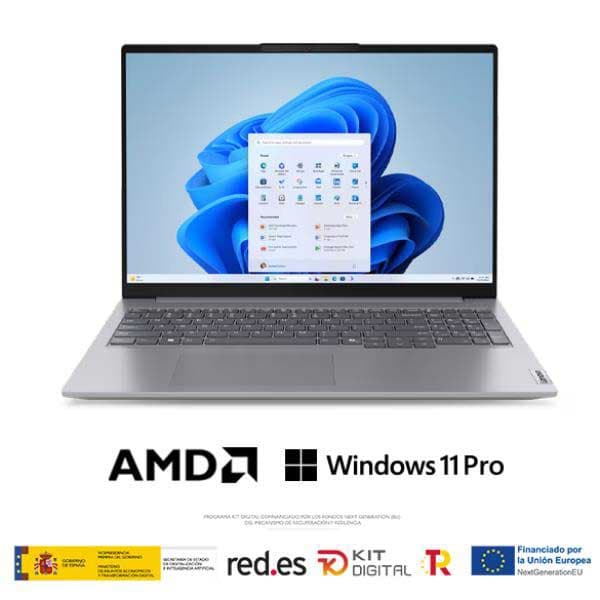 Lenovo Idg Thinbook 16 G7 16´´ R5-7535hs/16gb/512gb Ssd Laptop  Spanish QWERTY