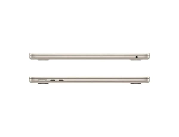 MacBook Air 13" 2022 Apple M2 3,5 GHz 8 prosessori / 8 GPU - 16 Gt 1 Tt SSD Star Shine - Kunnostettu - hyvässä kunnossa