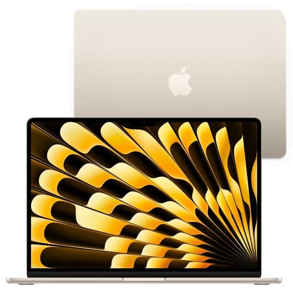 MacBook Air 13” 2022 Apple M2 3,5 Ghz 8 CPU/8 GPU - 16 GB 1 TB SSD Stjärnglans - Renoverad - Bra skick