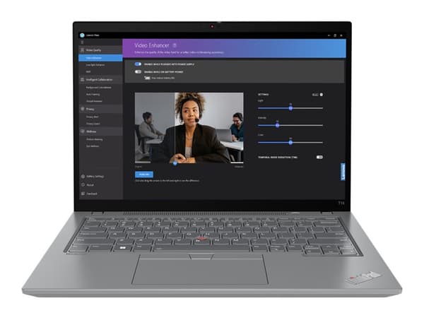 Lenovo ThinkPad T14 Gen 4 21HD - 180-graders hengseldesign - ingen CPU - uten OS SSD - 14" - Gigabit Ethernet - Wi-Fi 6E, Bluetooth - CTO