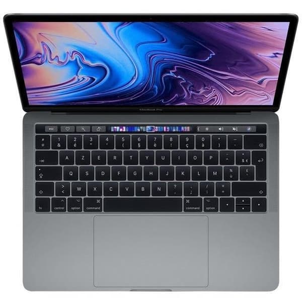 MacBook Pro Touch Bar 13" Core i7 2.7 Ghz 16 GB 1 TB SSD Space Grey (2018) - Nytt batteri - Renoverad - Mycket bra skick- REFURBISHED