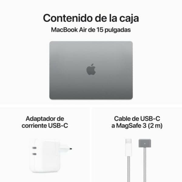 Bærbar computer Apple MC9D4Y/A M3 16 GB RAM 256 GB SSD 15,3"