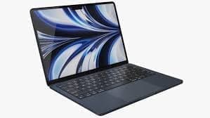 MacBook Air 13" 2022 Apple M2 3.5 Ghz 8 CPU/10 GPU - 24GB 2TB SSD Midnight - Renoveret - Meget god stand